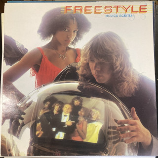 Freestyle - Modiga agenter (NOR/1982) LP (VG+/VG+) -synthpop-